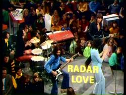 Screenshot from Disco 1973 clip as found on Albino Moon fan-website